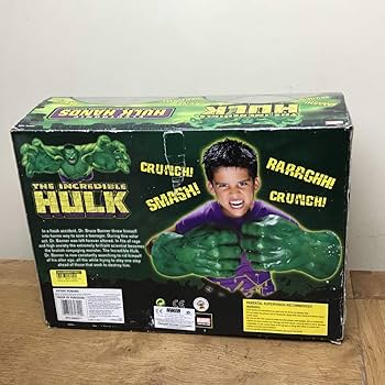 HULK HANDS 動作確認済（2003）Toy biz HULK HANDS 動作確認済（2003）Toy biz HULK HANDS 動作確認済